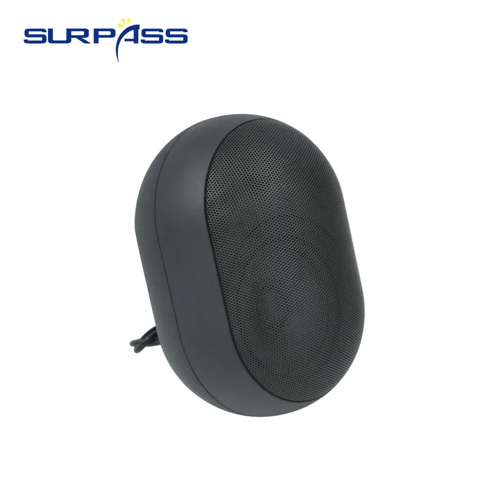 Waterproof IP55 Wall Mount Speaker 5inch Fashion Outdoor Indoor Wall-mounted Music Loudspeaker PA System Passive Wall Speaker