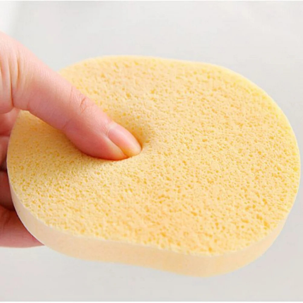 50 Pcs Skin Tone Brightening Sponge Face Cleaning Make up Cleansing Care Facial Fine