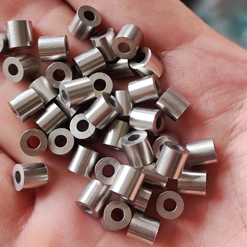 10pcs SUS304 flat washer M3*6*6 Stainless steel Bushing gasket Spacer CNC sleeve Non-thread standoffs For RC Model Parts