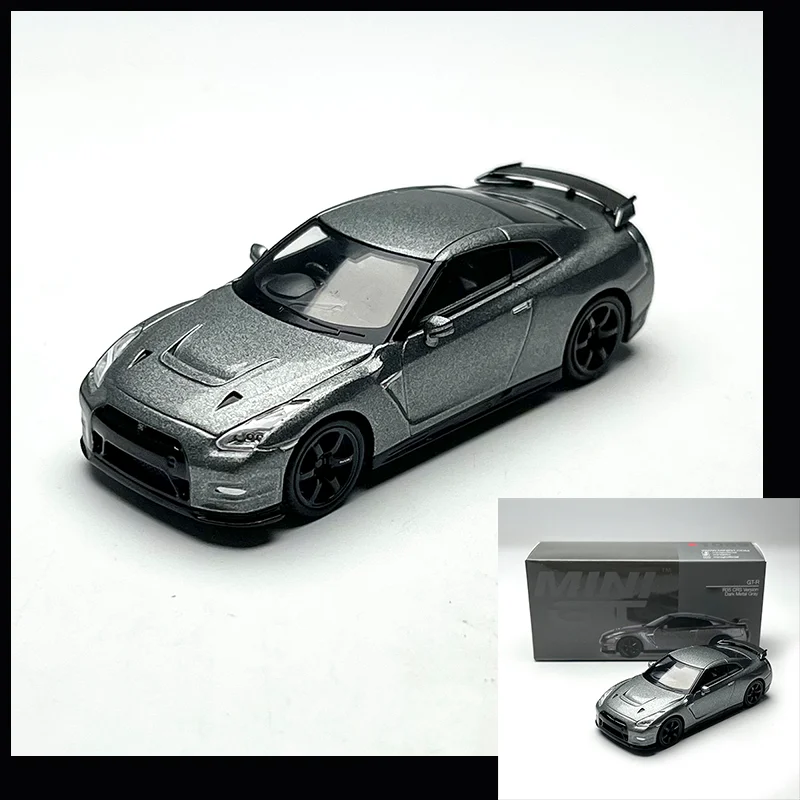 

MINIGT 1:64 Alloy #1089 GT-R R35 2013 NISMO CRS Simulation Car Model Static Collection Decorated Holiday Gifts Toys
