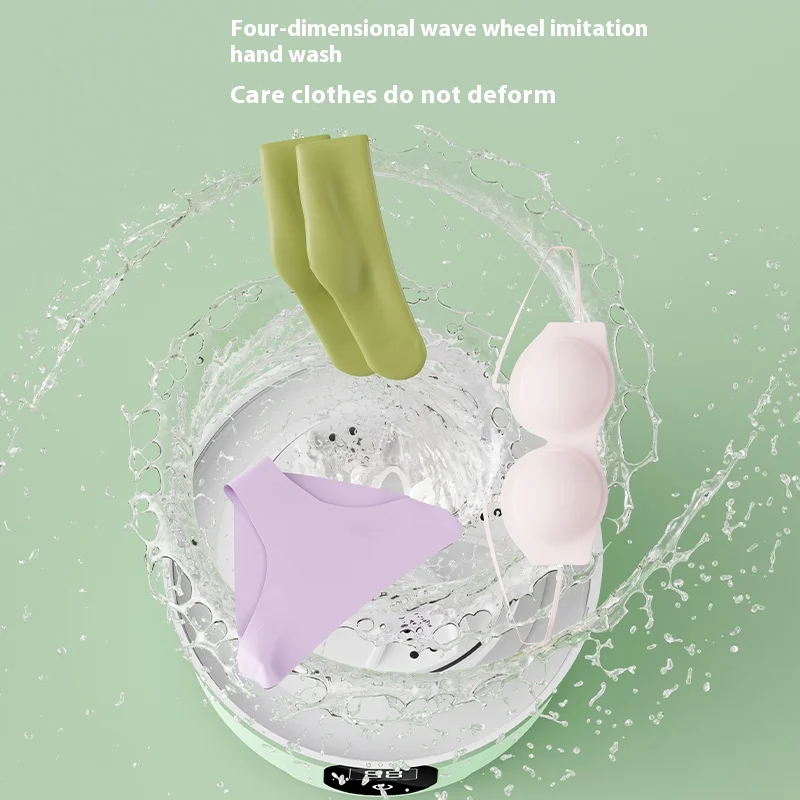 غسالة صغيرة محمولة، غسالة غسيل مدمجة للمساكن، السفر، التخييم، الفنادق، الشقق، أداة تنظيف الملابس