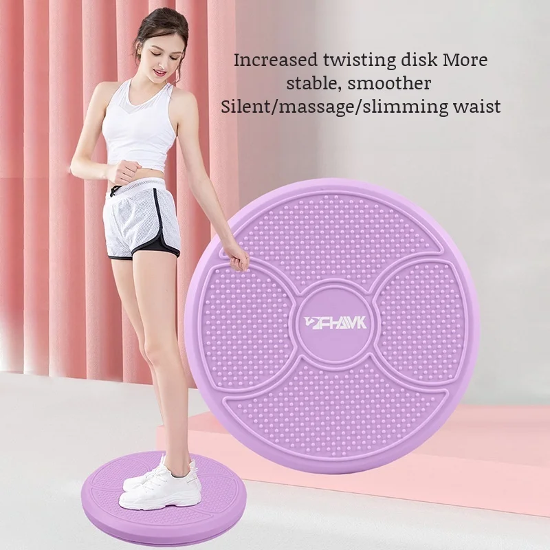 Extra Large Waist Twister Yoga Balance Board Disc Round Waist Twister 360 Degree Rotation Fitness Equipment Waist Twister Plate