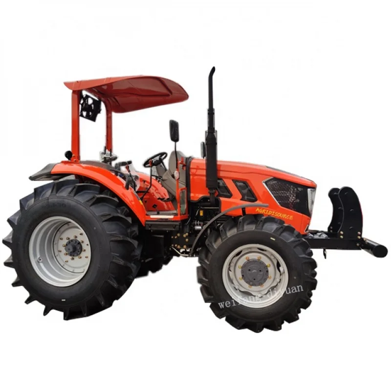 DIYUAN-Mini tracteur agricole professionnel, 4x4 roues motrices 70HP, haute qualité, longue durée de vie, en stock, à vendre et à bas prix