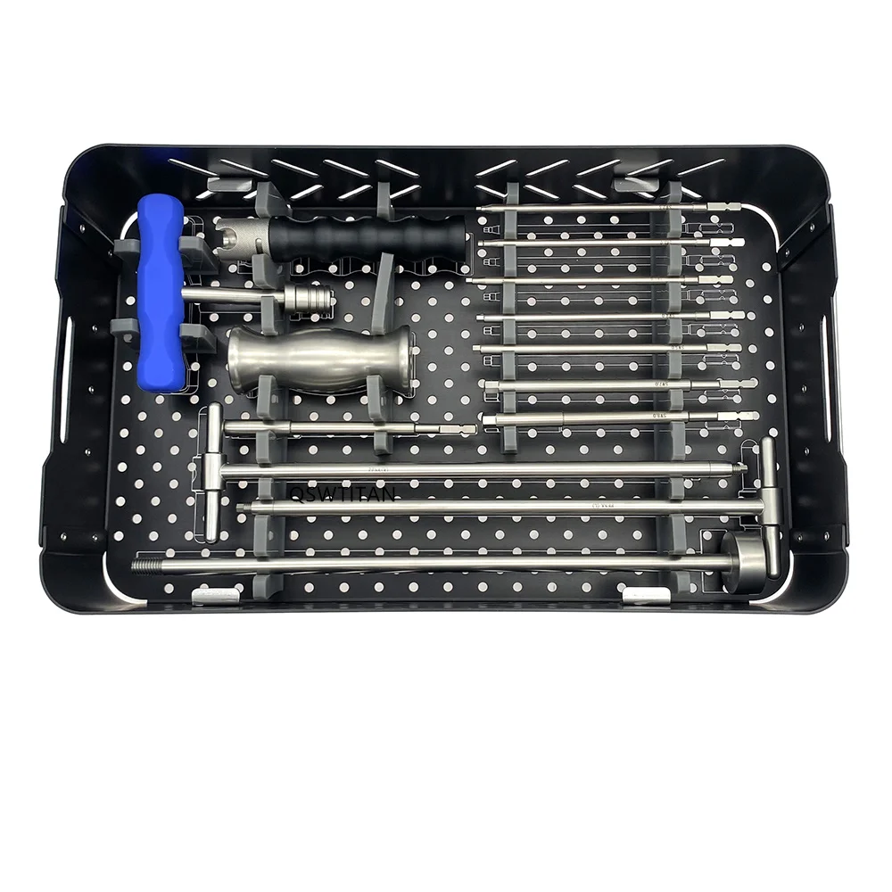 Broken Screw Removal Instrument Set II for Intramedullary Nail Removal Tools Orthopedic Instruments