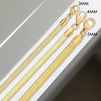 Bracelet de cheville en chaîne serpent pour femmes/hommes et filles, chaîne de plage, cadeaux en acier inoxydable, non allergique, livraison directe/vente en gros 5