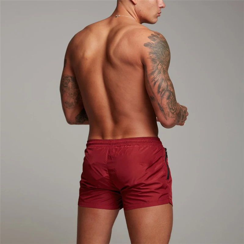 Summer Mens New Fashion Print Three Pant Gym Workout Weight training Fitness Breathable Cool QuickDry Beach Shorts Pants Outdoor