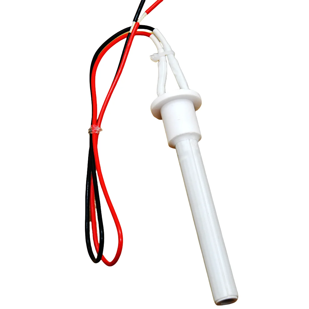 220v350w ignição cerâmica tubos de aquecimento cerâmica vela de ignição para fogão a pelota 11.5*6.5*110mm ignição de fogão a pelota