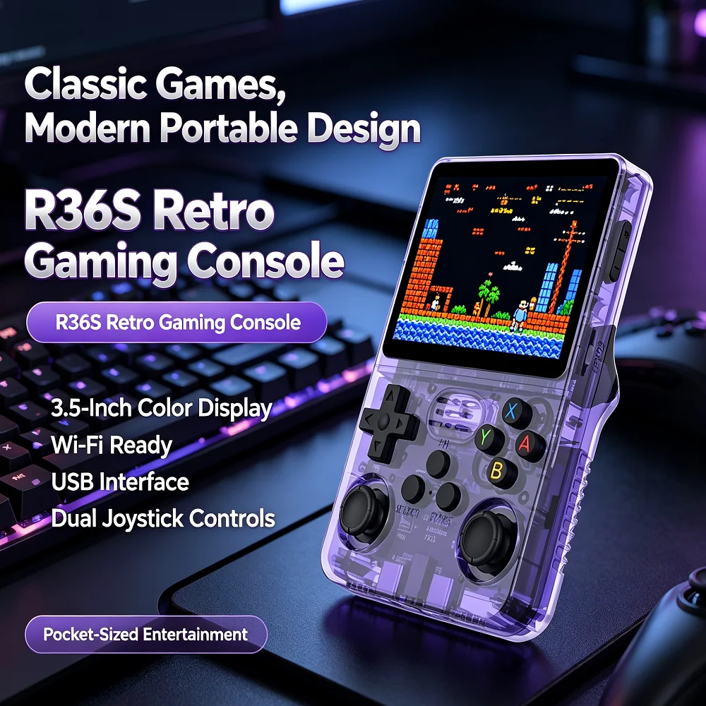 R36S Retro Handheld-Videospiel – Retro Gaming R36S Bewertung und Preis