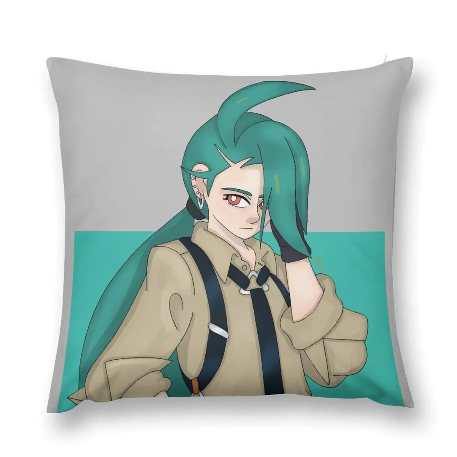 

Elite Four Member Rika Throw Pillow Pillow Decor Embroidered Cushion Cover Decorative Cushion Sitting Cushion pillow