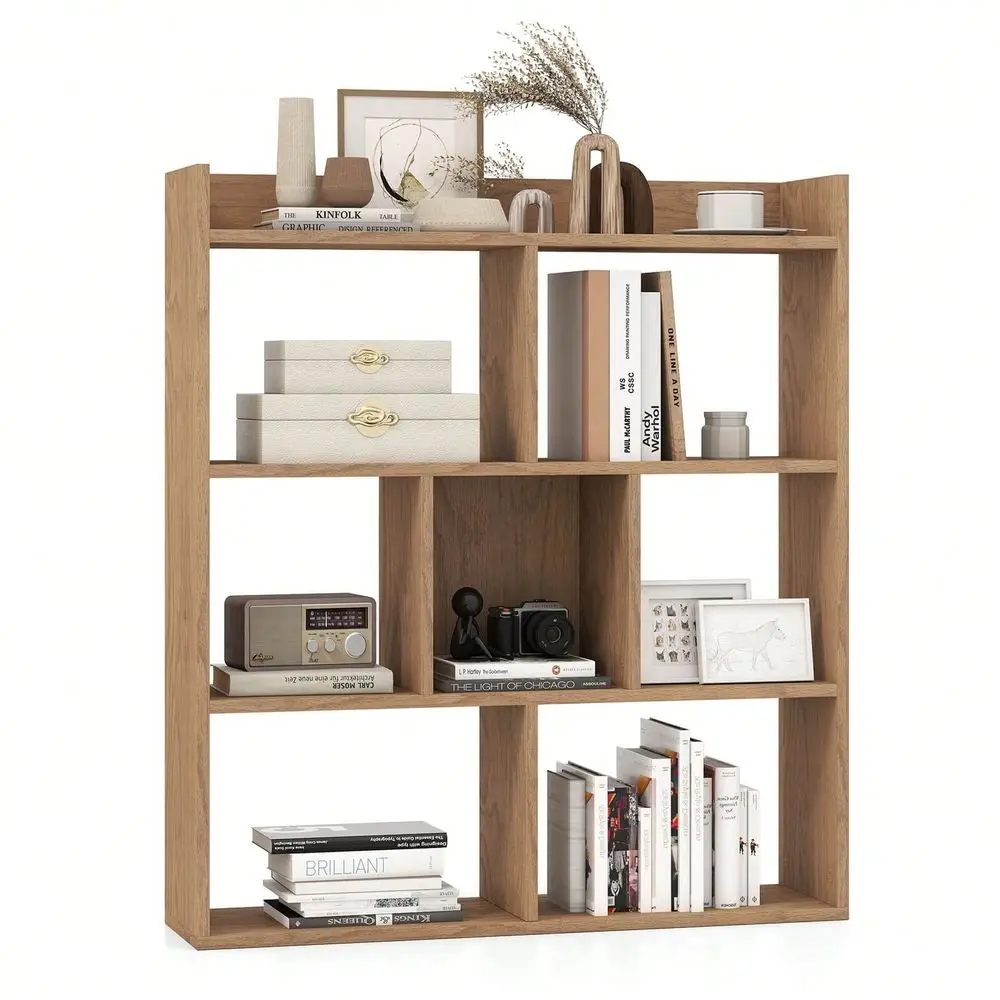 

7Cube Bookcase Open Storage Shelf With AntiTipping Kits For Living Room