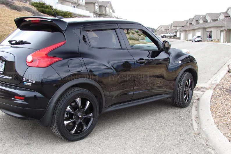 For Nissan JUKE Spoiler 2010-2015 JUKE Spoiler High Quality ABS Material Car Rear Wing Primer Color Rear Spoiler