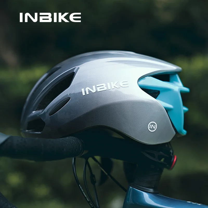 2023 INBIKE New Bicycle Helmet Lightweight MTB Cycling Riding Helmets for Men Women Adjustable Road Mountain Bike Accessories