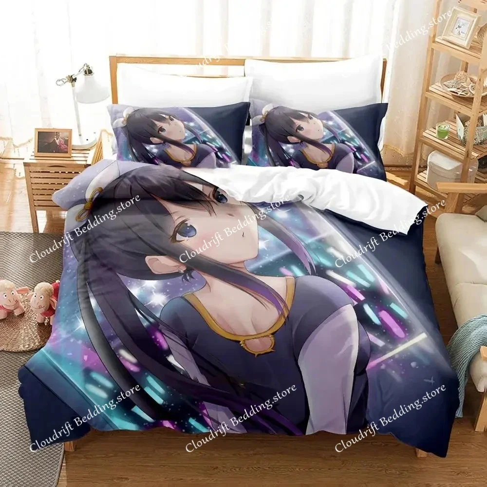 

3D Print Anime SELECTION PROJECT Bedding Set Duvet Cover Bed Set Quilt Cover Pillowcase Comforter king Queen Size Boys Adult