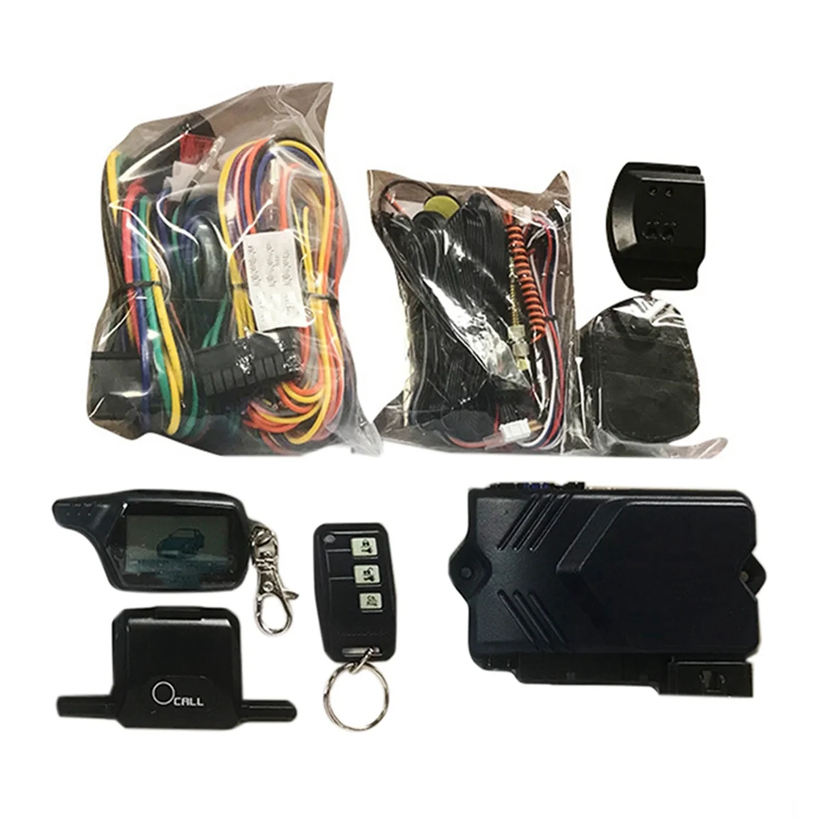 

Twage B9 Global Universal LCD 2-Way Car Alarm System with Engine Start Suitable for Stariner Car Alarm System