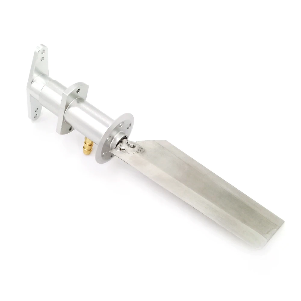 FSR-V FSR V Timone sommerso per barche RC 80mm * 29mm Timone sterzo in acciaio inossidabile per barca da corsa RC Velocità MONO VEE Barca ovale