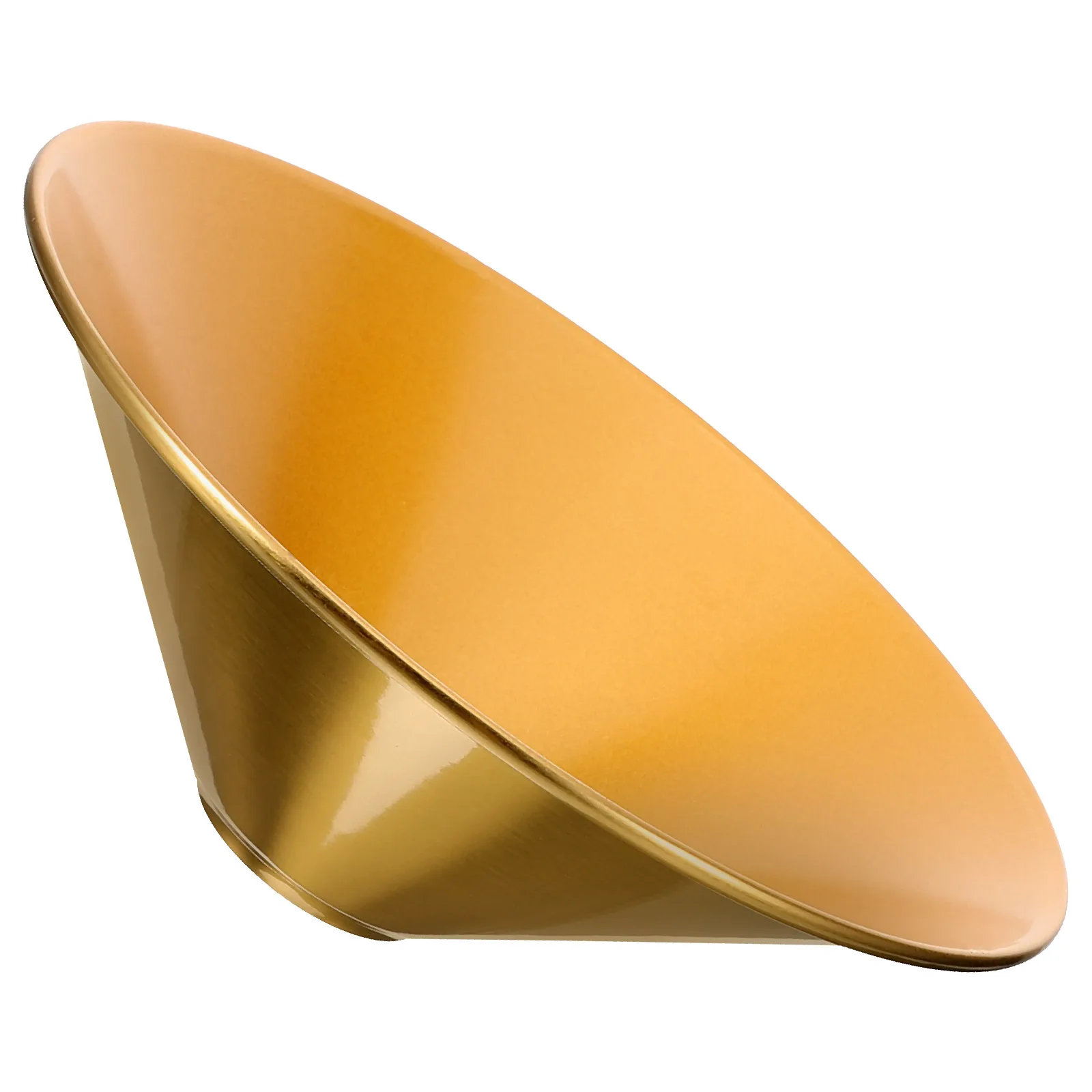 

Iron Lampshade E27 220mm Golden Cover Desk Bedside Hanging Light Shade Pendant Fixture Corridor Decor Cone Shaped Lampshade