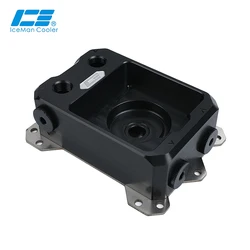 IceManCooler 1U Server Water Cooling Liquid Build Reservoir,Mini G1/4