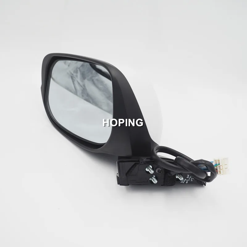 Hoping Outer Side Rearview  Mirror Assy For Honda Jazz Fit GE6 GE8 2009 2010 211 2012 2013 2014 With 7-PINS Electric Folding