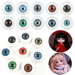 1pair 24mm 30mm Doll Acrylic Eyes Doll Eyeball For BJD Doll Making Crafts DIY Eyes Accessories Safety Doll Animals Parts
