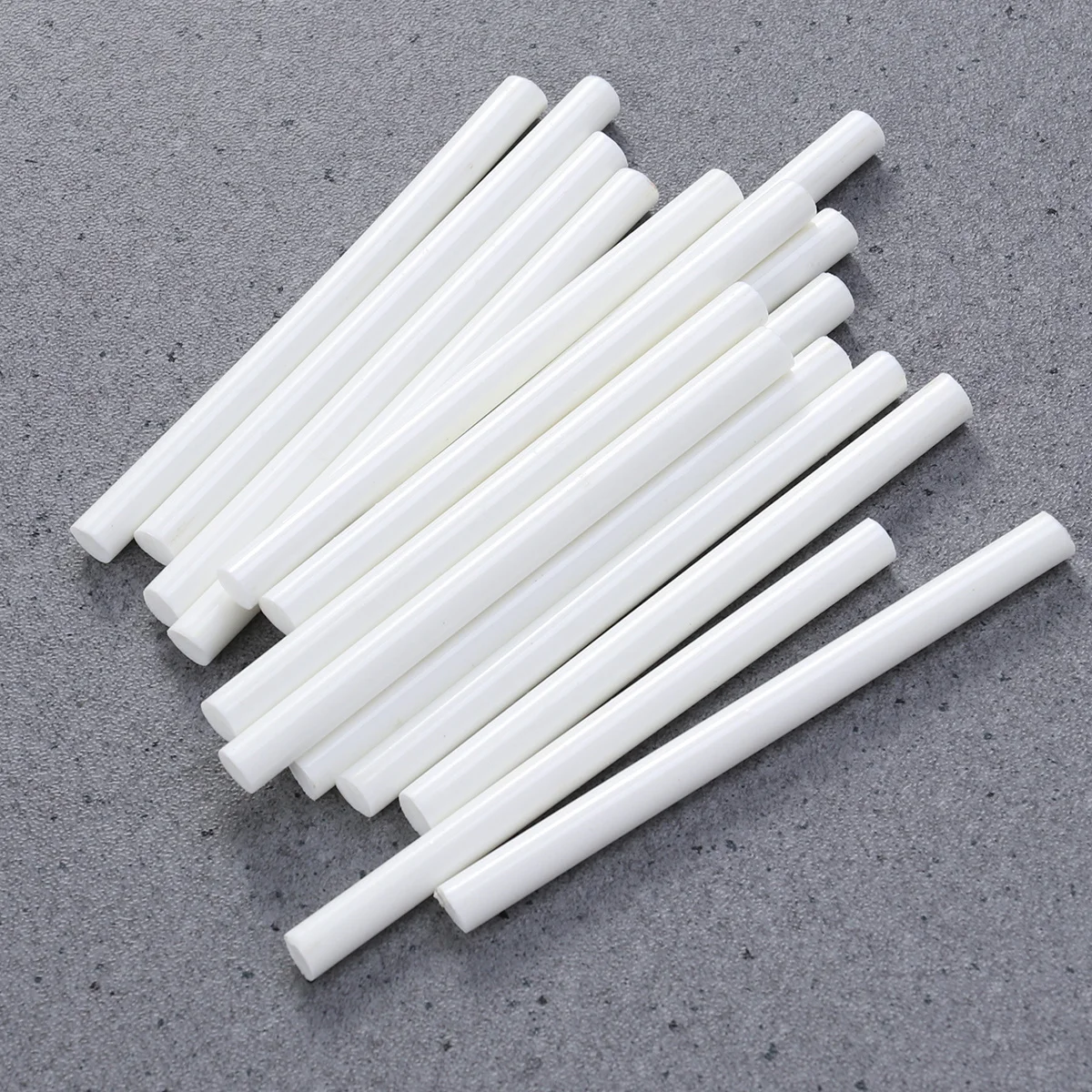 20 pz Colla A Caldo Colla Hot Melt Stick Spiedi Aste Adesive Bianche Per Artigianato Fai Da Te Ornamenti Strumento di Riparazione Durevole Leggero