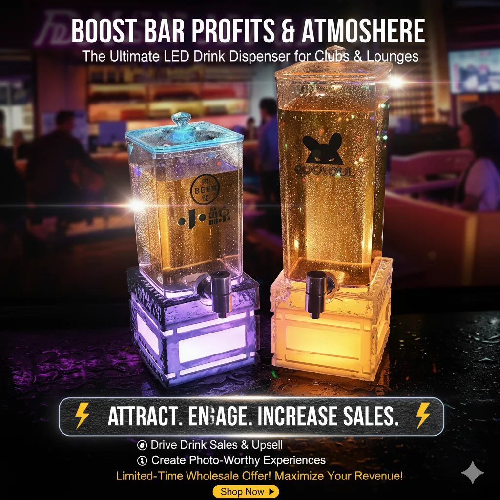 

3L Round Beer Dispenser Cocktails and Beer sodastream distributeur de boisson 음료디스펜서 drinks dispenser 음료 디스펜서