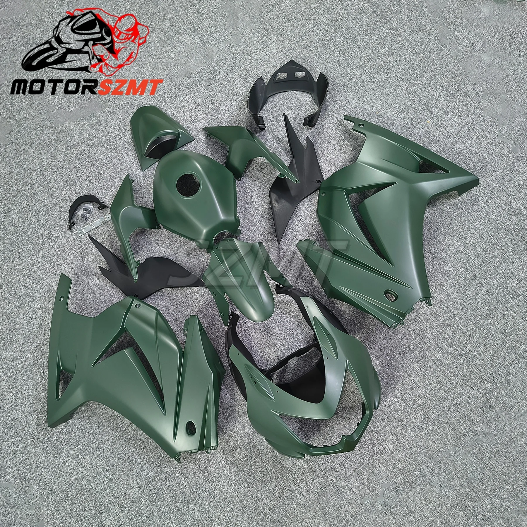 For Kawasaki Ninja250 R EX250 08-12 motorcycle complete fairing 2008 2009 2010 2011 ABS plastic high quality body decoration kit 2