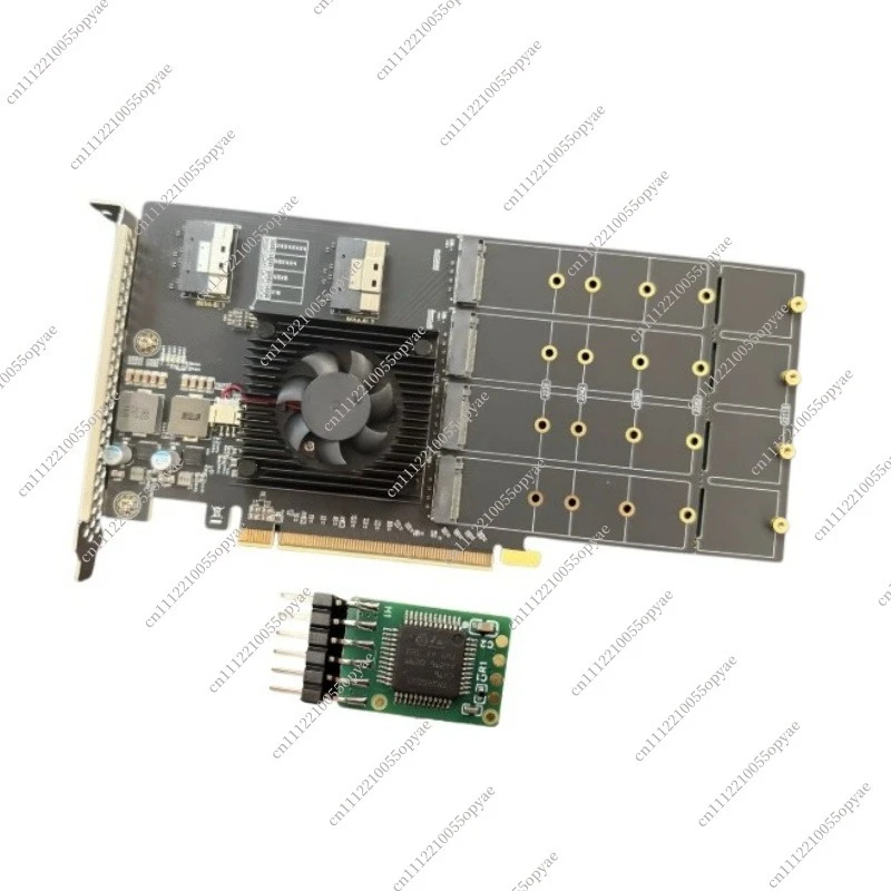PLX8749 PCIe Expansion Card Split Free U.2 NVMe SSD GPU Adapter Card Driver Free Module