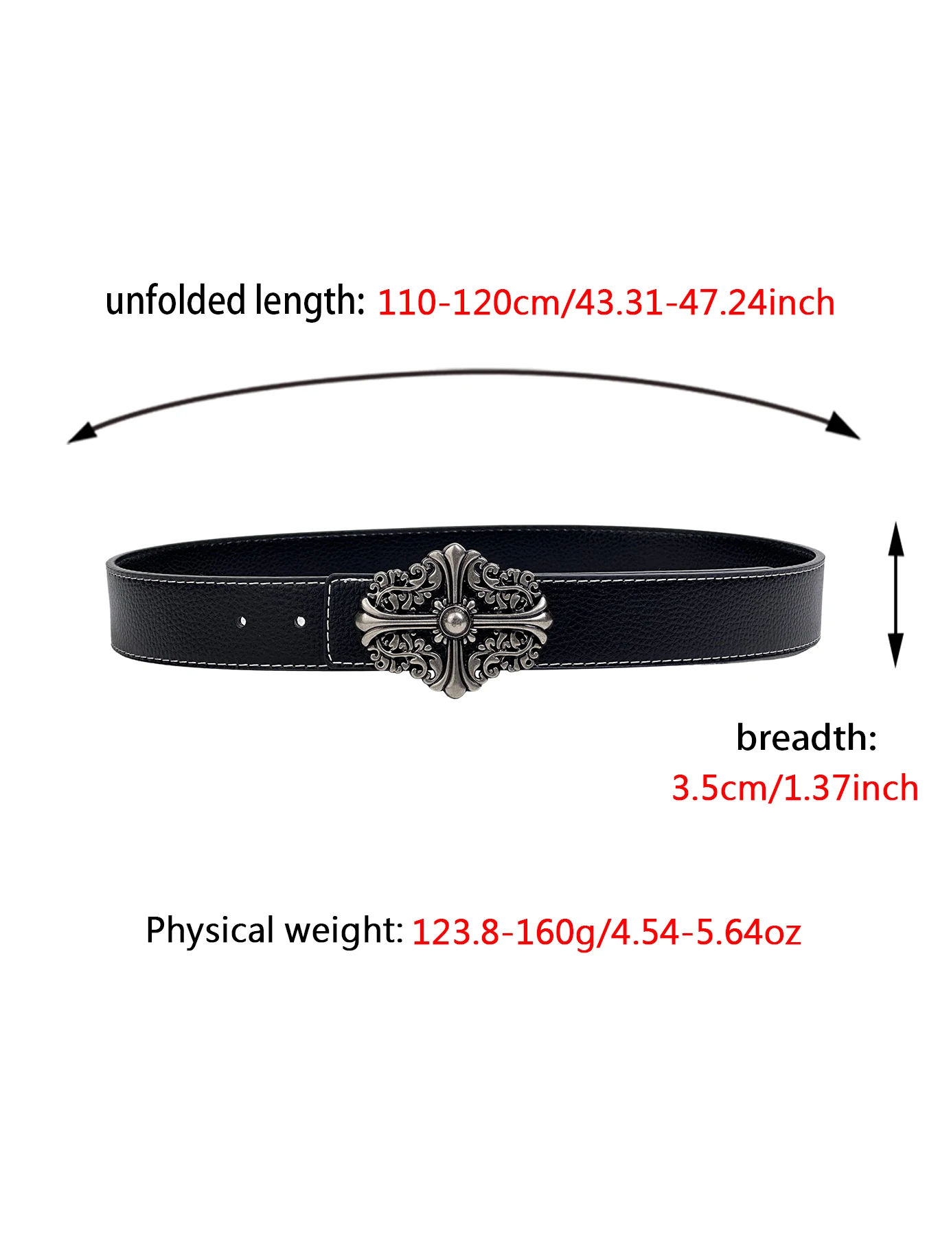 Croix الكلاسيكية الرجعية شخصية حزام مشبك حزام من النحاس مشبك حزام من النحاس مشبك رئيس المد العلامة التجارية صنبور مشبك.