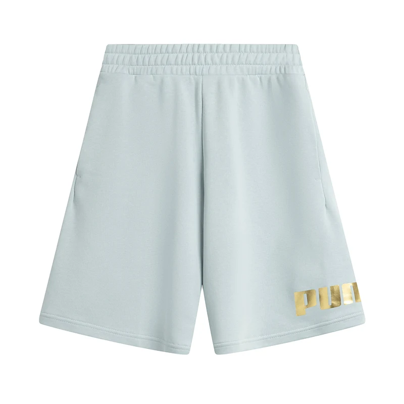 

Puma Голубые мужские и женские спортивные брюки, повседневные шорты 68752896