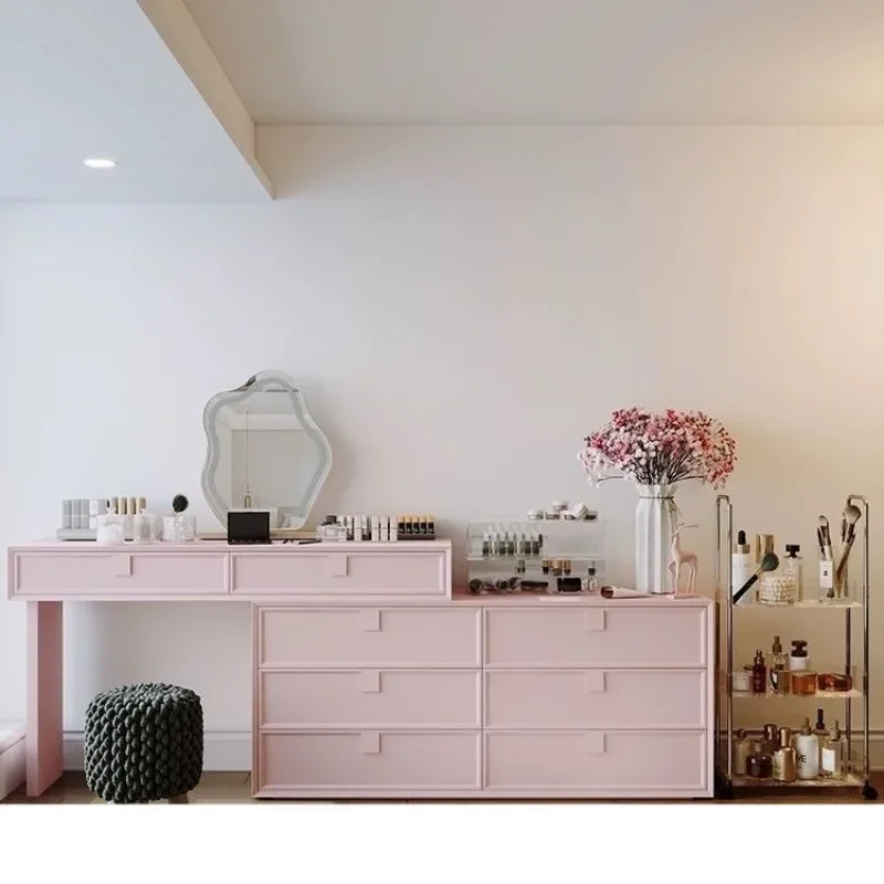 

simple storage cabinet solid wood cosmetic cabinet dresser bedroom end of bed corner chest retractable integrated