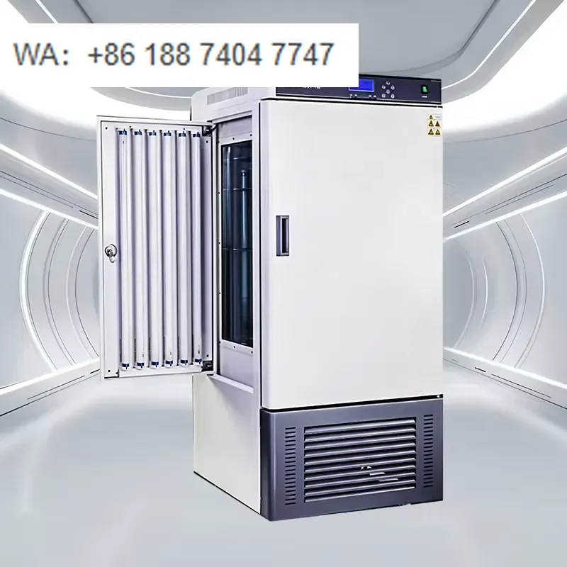 Stainless Steel Light Incubator with 0-65 Temperature Control for Laboratory