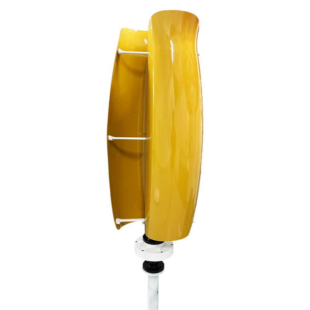 Silent Tulip Flower Vertical Axis Wind Turbine 500W 3KW Generator 12V 24V 48V Off-Grid Air Energy Power System for Home Use