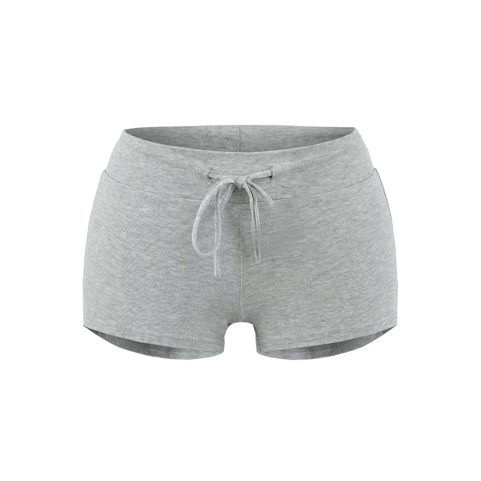 Sweet Spicy Girl Low Waist Drawstring Shorts Summer Pure Desire Net Red Multi Color Casual Sports Pants Slimming Effect