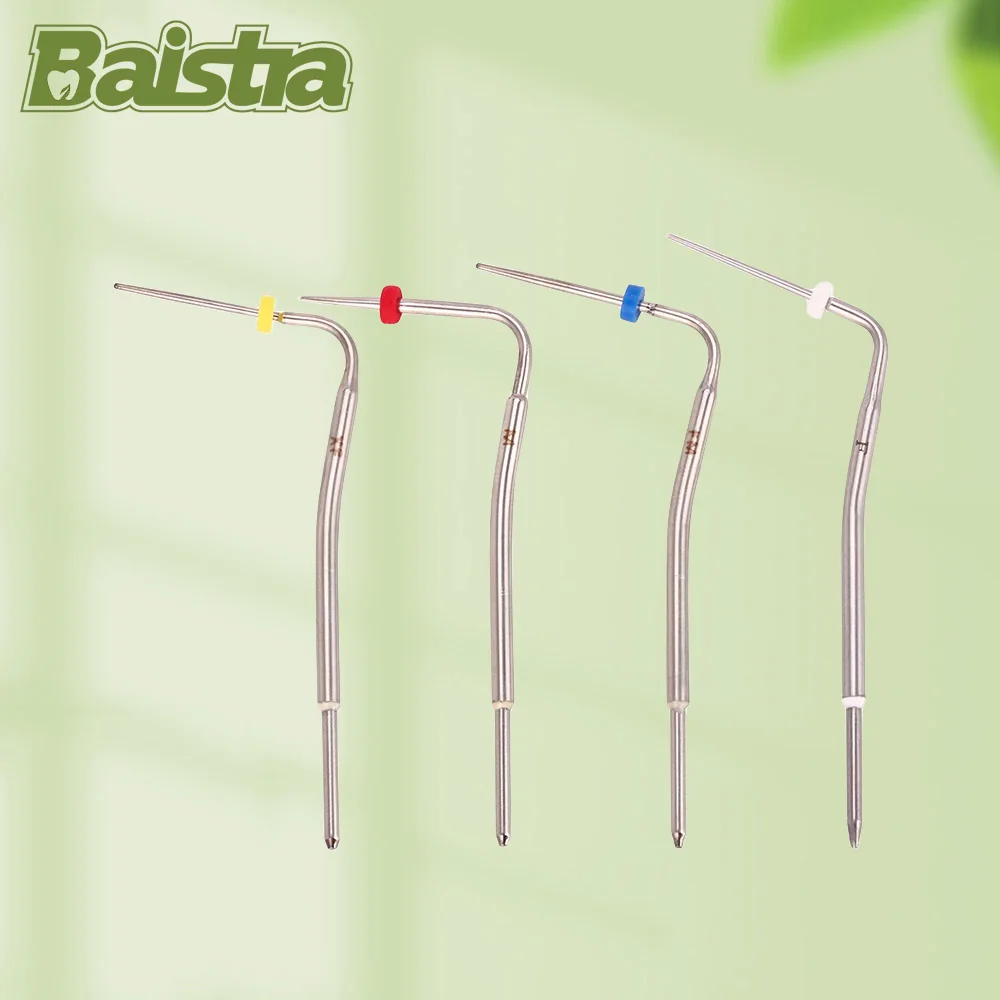 4 Pcs/Box BAISTRA Dental Gutta Percha Pen Heated Tips Used for Obturation Gutta Percha Endo System