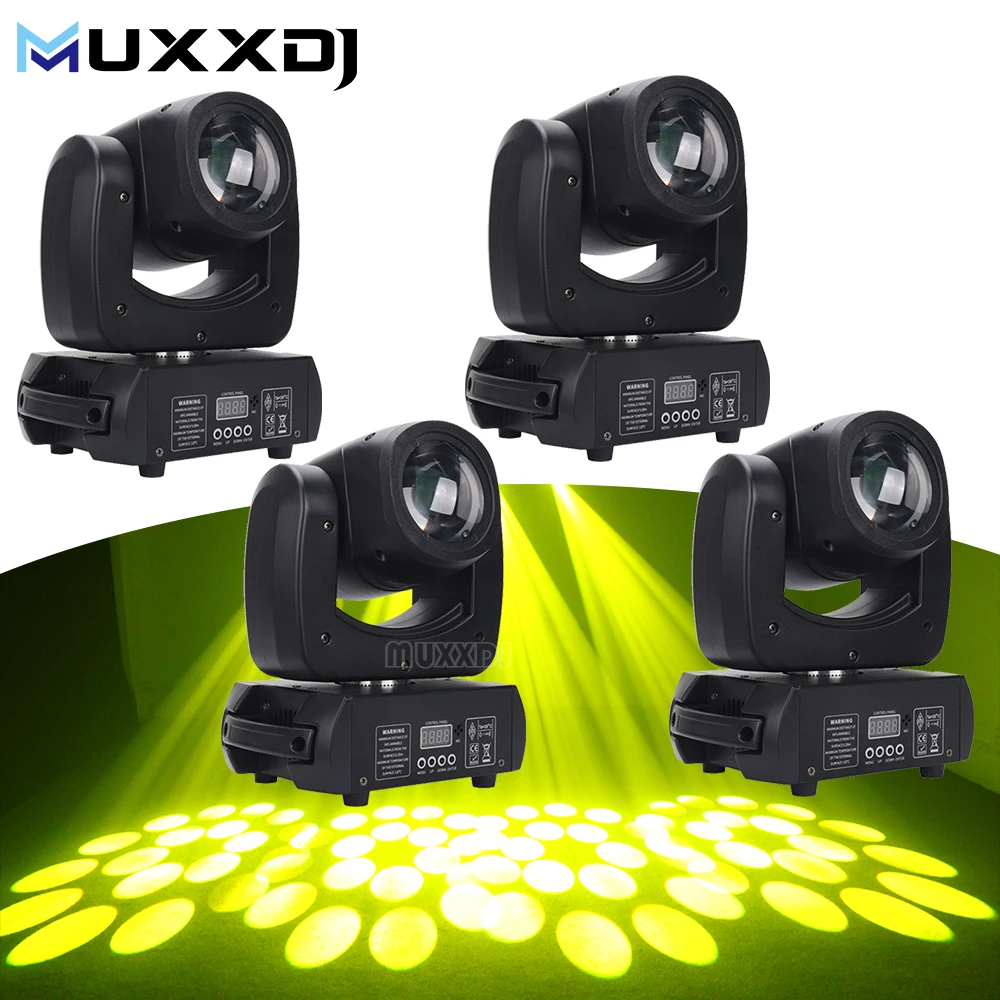 Светодиодный мини-прожектор MUXXDJ 100W с эффектом радуги (18 призм) для свадеб, дискотек и мероприятий