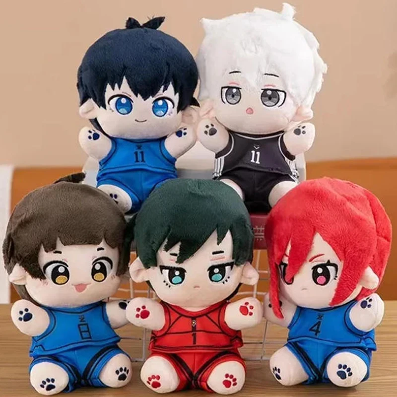 

Anime BLUE LOCK Plush Toys Cartoon Nagi Seishiro Cosplay Dress UP Stuffed Doll Plushie Figure Peluche Birthday Christmas Gift