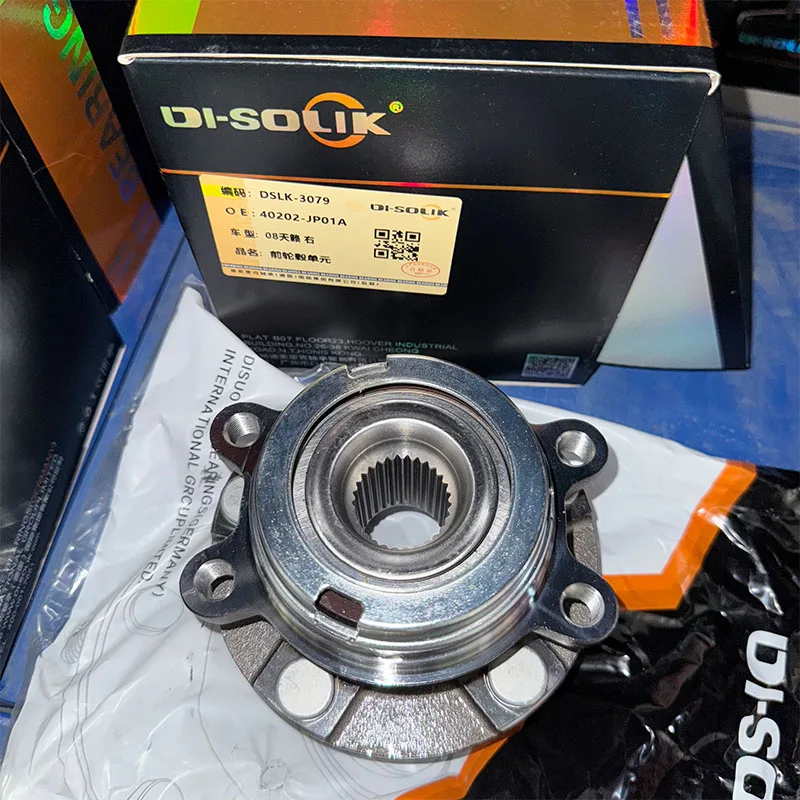 

DI-SOLIK Auto Car Parts Front Wheel Hub Assembly 40202-9W60A 40202-1AB0A 40202-3ZG0A 40202-JP01A 40203-JP01A VKBA7617 402021TL0A