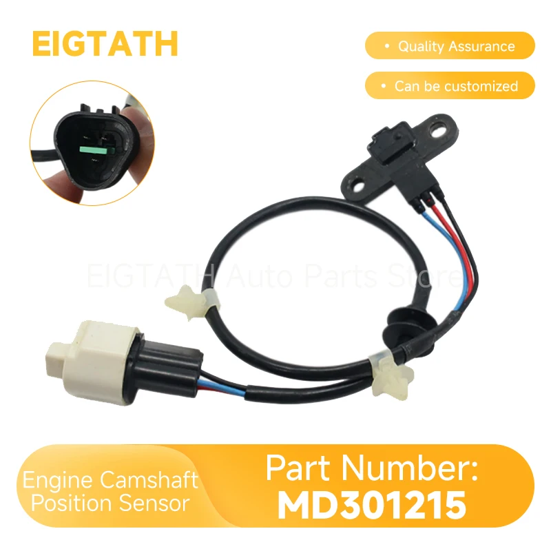 

MD301215 New Crankshaft Position Sensor for Mitsubishi Pajero L200 Hyundai Santa Fe Chrysler Sebring MD301214 MD301216 MD301217