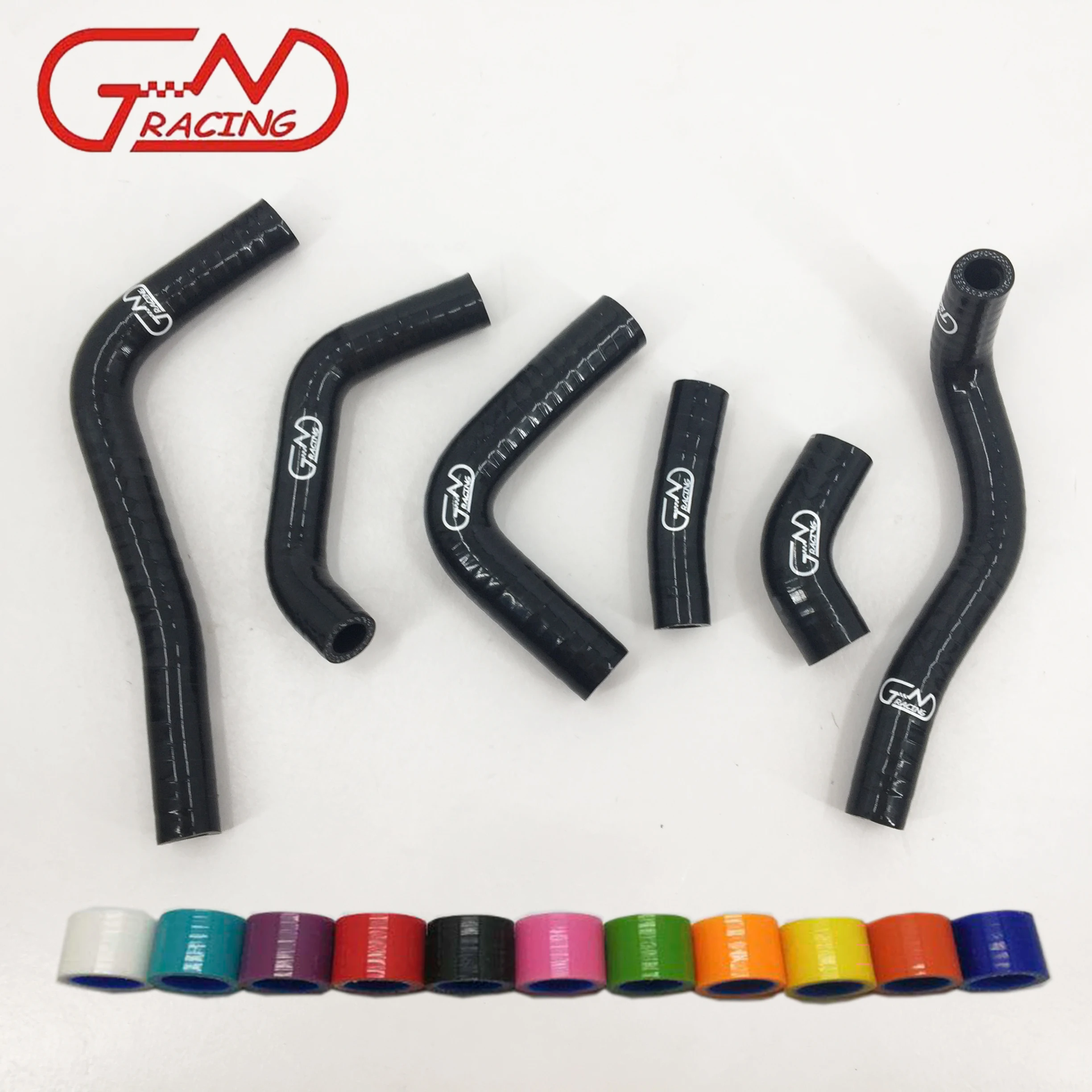 JN-RACING Fit 2002 2003 2004 Honda CRF450R CRF 450R Silicone Radiator Hoses Kit