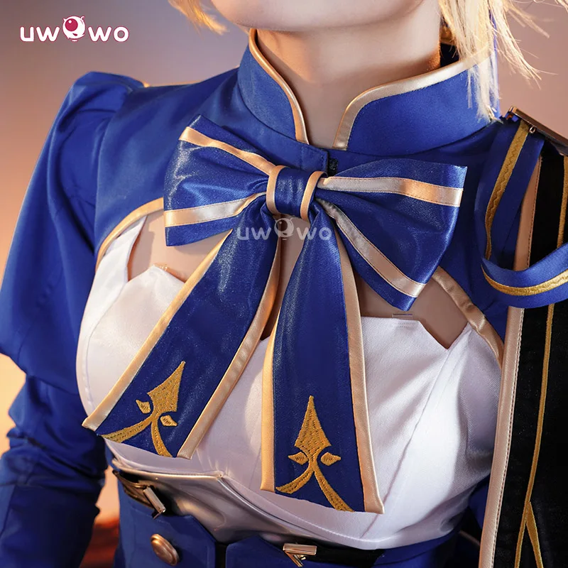 UWOWO Saber Cosplay Collab Series: juego Honkai: Star Rail × Fatee/stayy night Collab Saber disfraz de Cosplay S-XXL disfraz de Halloween
