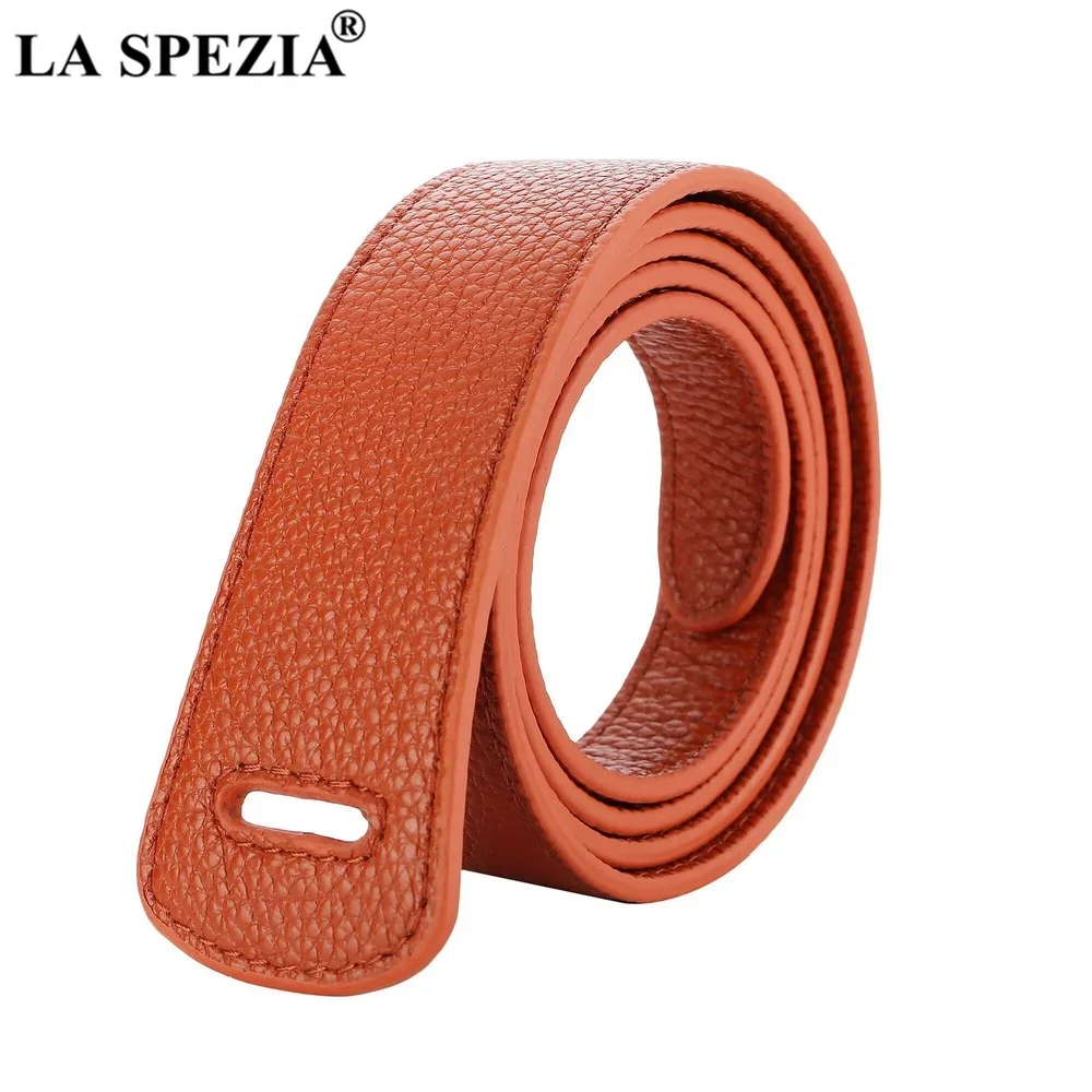 

LA SPEZIA Self Tie Women Belt Genuine Leather Ladies Wide Waist Belt for Dresses Real Cowskin Women Belt Knot Female Corset Red