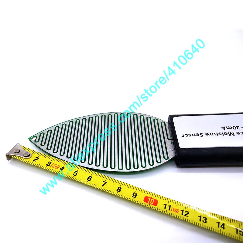 Precio bajo de fábrica 4 a 20MA Sensor de humedad de superficie de hoja Sensor de humedad de superficie de hoja medidor de monitoreo de grabación Folium de hojas