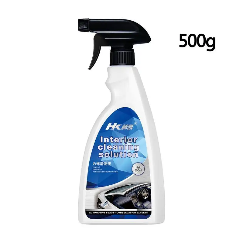 Car Interior Detailer Auto Upholstery Cleaner Spray Waterless Automotive Cleaning Accessories For Furniture Sofa Car Seat