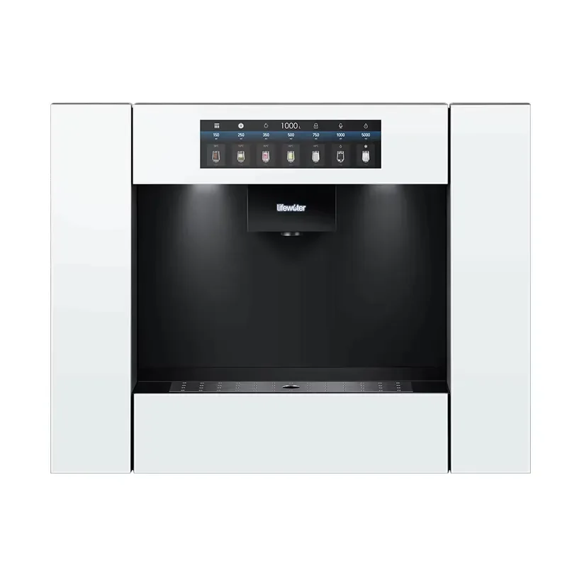 Smart Embedded Kitchen Water Dispenser Instant Heating Multiple Temperature Settings Hot Cold Multifunctional Appliance for