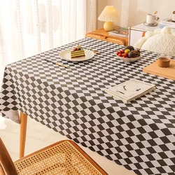 Tablecloth Desk Student Dormitory Coffee Table Mat Square Tablecloth  Coffee Table Cute Desk Decor Rectangular Dining Table