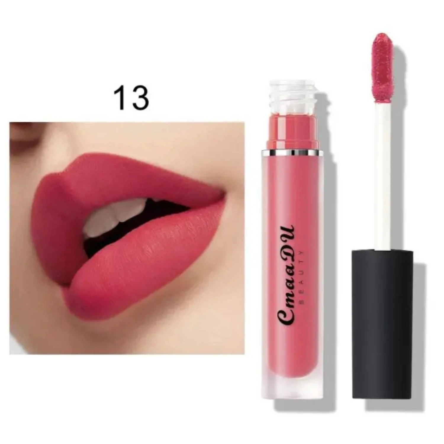 15 สี Non-Stick Cup Lip Gloss Matte ลิปสติกน้ําหอม men Tint สําหรับริมฝีปาก Lip oil gloss Tintas de labios Nyx แต่งหน้า Labiales