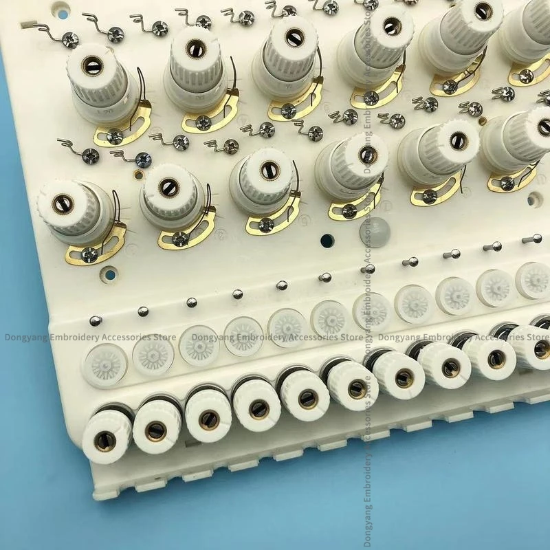 1pcs Windproof Tube Alarm Headband Bottom Inspection Junction Box Panel 12-Pin New Clip Assembly Computer Embroidery Machine