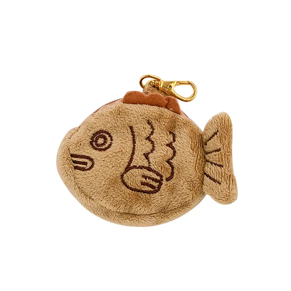 Nieuwe Japan Taiyaki Vis Pop Portemonnee Tas Knuffel