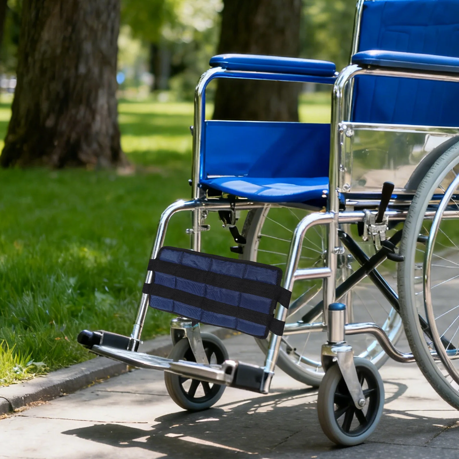 

Wheelchair Accessories Heavy Duty Footrest Replacement for Elderly Mobility Scooter Users Comfortable Leg Support Kit