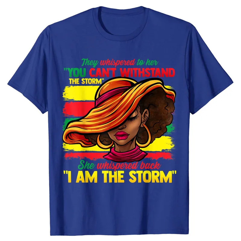 Proud Black African American Ladies Black History Month T-Shirt Aesthetic Clothes Sayings Quote Graphic Tee Short Sleeve Blouses